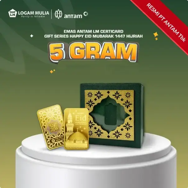 Emas Antam LM Gift Series Wedding - 25 gr